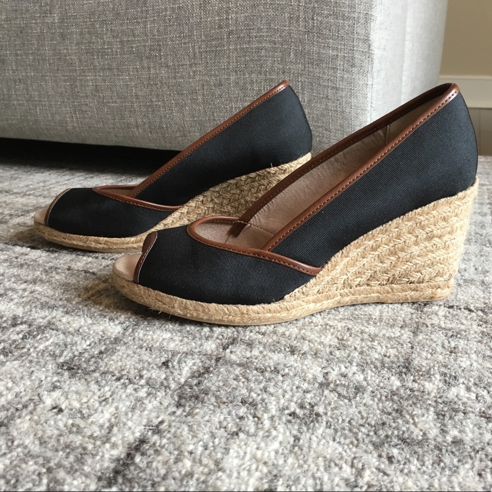 G. H Bass & Co. Kate Black Wedge